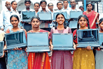 Tamil Nadu offers free laptops to 1 million college students.