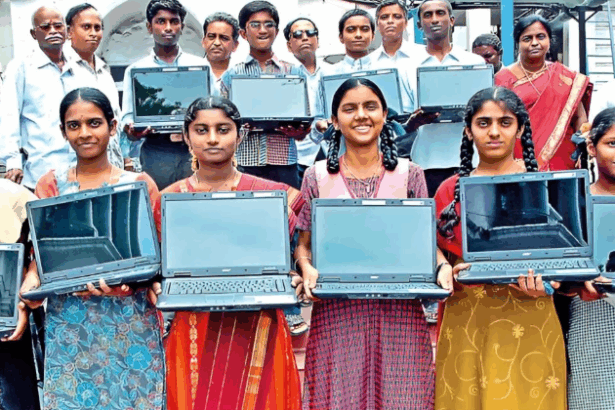 Tamil Nadu offers free laptops to 1 million college students.