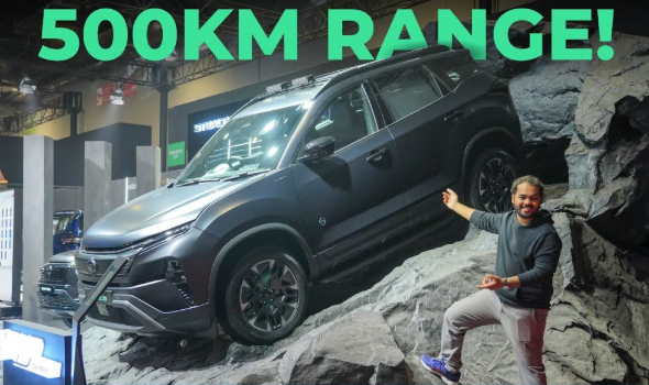 Harrier EV: Off-Roading New Features Combination