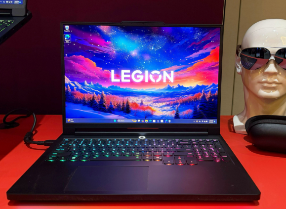 Lenovo Legion Pro 7i Front View with RGB Keyboard