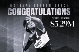 Neeraj Chopra Wins Gold at Ostrava Golden Spike 2025 with 85.29m Javelin Throw