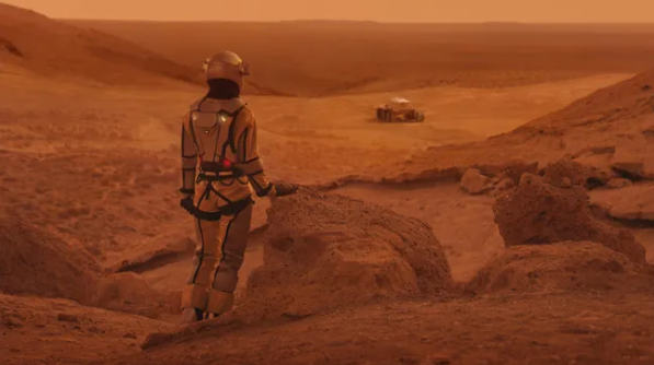 Mars landscape or mission concept art